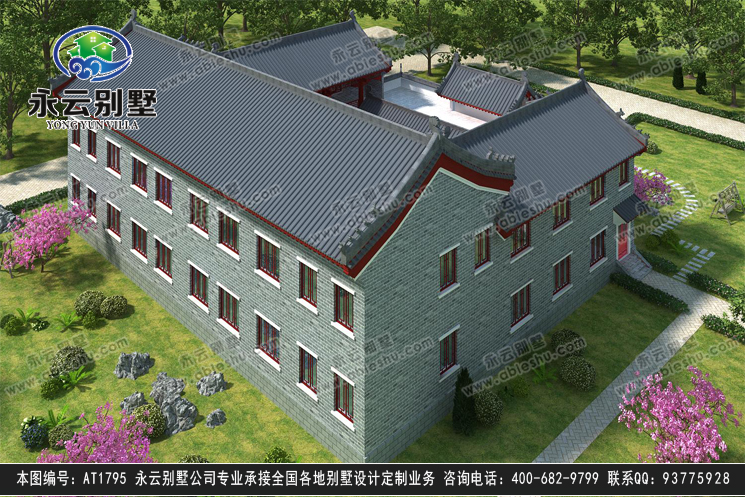 三层别墅效果图