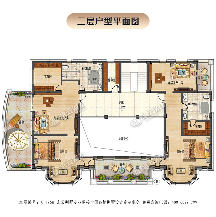 at1768四层高端大气复式楼大型别墅建筑设计全套施工图纸26.4mx15.5m