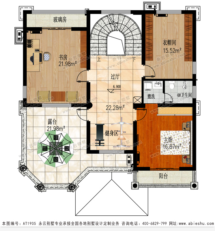 2020新款at1905豪华大气三层复式楼别墅设计施工图纸12mx12.3m